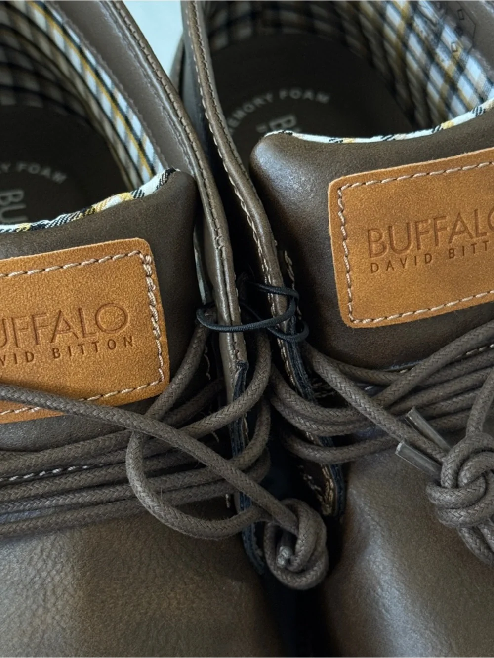 Buffalo David Bitton Brown Metcalf Memory Foam Boots. Size 12. NWT - Picture 7 of 11
